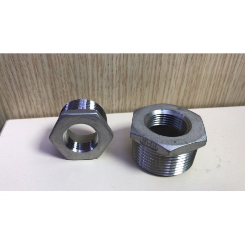Paslanmaz Dişli Redüksiyon (Bushing) 1 1/2"x1 1/4" AISI316L
