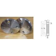 Stainless Steel Blind Flange DN100 PN10/16 AISI304