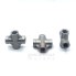 Stainless Threaded Cross Equal Tee