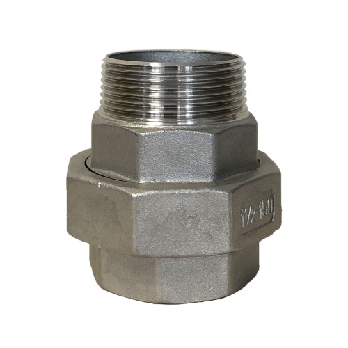 Stainless Steel Threaded Unions M/F 2" AISI 316