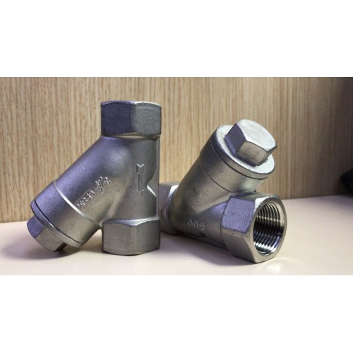 Stainless Steel "Y" Spring Check Valve 2" DN50 AISI316